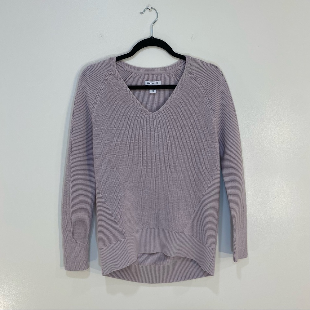 Athleta Hanover Merino‎ Wool Sweater - Picture 3 of 8